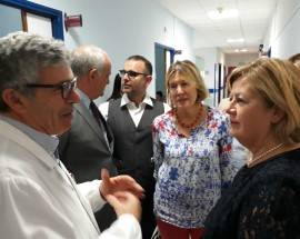 AVEZZANO: VERI’ IN VISITA A OSPEDALE, ”IMPEGNO PER MIGLIORARE SITUAZIONE”