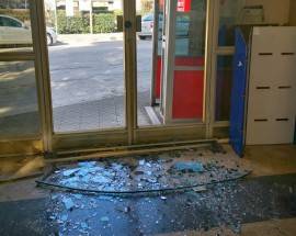 MALTEMPO: VENTO FORTE MANDA IN FRANTUMI VETRATA DEL CUP A LANCIANO