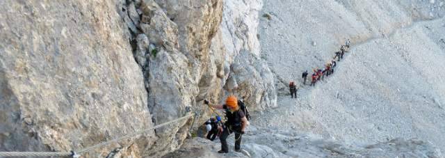 GRAN SASSO: VIE FERRATE CHIUSE PER LAVORI, PER IL TURISMO UN COLPO ANCHE D’ESTATE