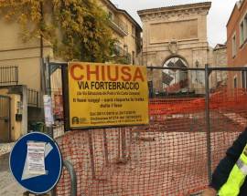 L’AQUILA: SOTTOSERVIZI, RIPRENDONO CANTIERI PRIMO TRATTO VIA FORTEBRACCIO