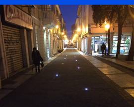 PESCARA: CORSO MANTHONE’ CAMBIA LOOK, NUOVE LUCI E PAVIMENTAZIONE