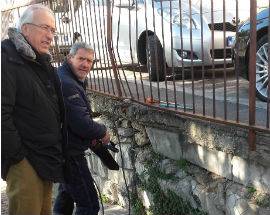 CHIETI: CONSOLIDATA LA RINGHIERA PERICOLANTE DI VIA QUARANTOTTI