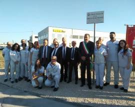 FOSSACESIA: INAUGURATA VIA SERGIO MARCHIONNE