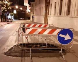 CHIETI: SI RIAPRE VORAGINE VIA ASINIO HERIO, NUOVA ”RIVOLUZIONE” VIABILITA’