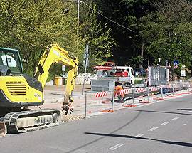 L’AQUILA: VIA STRINELLA, NUOVO TUBO DEL METANO ASPETTANDO I SOTTOSERVIZI