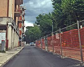 L’AQUILA: VIA XX SETTEMBRE RIAPRE A DOPPIO SENSO QUESTA SETTIMANA