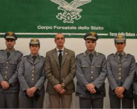 FORESTALE: DA CITTADUCALE I NUOVI VICE ISPETTORI PER L’ABRUZZO