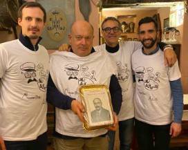 L’AQUILA: TORRONE E MAGLIETTE IN RICORDO DI MAGNOTTA ALLE ”ANTICHE MURA”