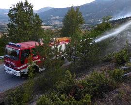 INCENDIO ALLE PORTE DI ATESSA, A FUOCO 40 ETTARI DI BOSCO