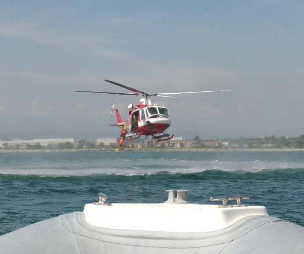 PESCARA: REPARTO VIGILI FUOCO INTEGRATO CON SOMMOZZATORI ROSETO