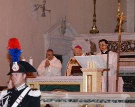 L’AQUILA: A COLLEMAGGIO CELEBRATA LA ”VIRGO FIDELIS”