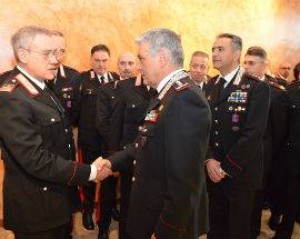 CARABINIERI, COMANDANTE INTERREGIONALE IN VISITA ALL’AQUILA