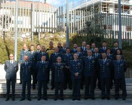 L’AQUILA: GUARDIA DI FINANZA, IL GENERALE BURATTI IN VISITA ALLA ”GIORGI”