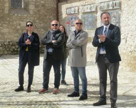 STUDENTI DI TRENTO TRA I CANTIERI AQUILANI, VISITA GUIDATA CON ARCHITETTI