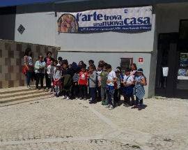 L’AQUILA: TOUR DELLE MURA CIVICHE PER GLI ALUNNI DELLA SCUOLA DEL TORRIONE