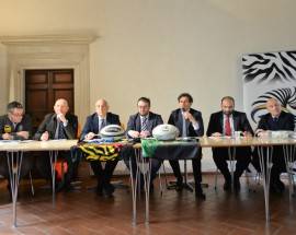 RUGBY: ALL’AQUILA ARRIVANO LE ZEBRE E I DRAGONS,MORELLI, ”GRANDE EVENTO, CI DA’ LA FORZA DI CAMBIARE”