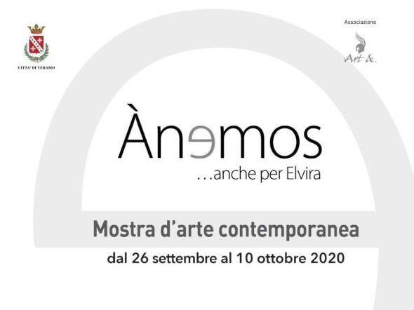 “ANEMOS… ANCHE PER ELVIRA”, AL VIA A TERAMO MOSTRA DI ARTE CONTEMPORANEA
