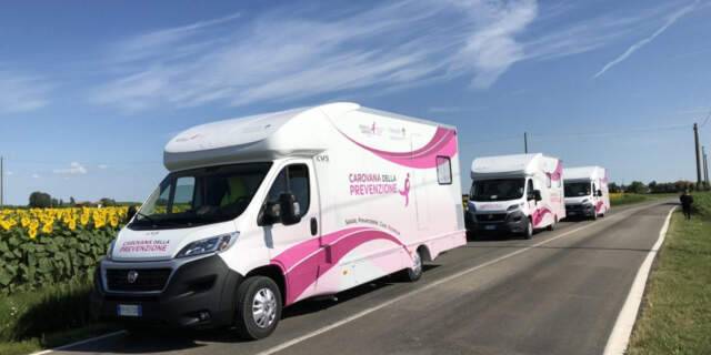 TUMORE AL SENO, ARRIVA A PESCARA LA “CAROVANA DELLE PREVENZIONE”