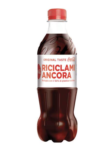 COCA COLA: E’ PRODOTTA IN ABRUZZO LA BOTTIGLIA CON IL 50 PER CENTO DI PLASTICA RICICLATA