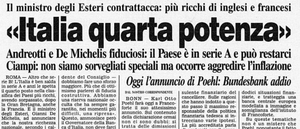 “AL PRIVATO SERVONO STATO E GRANDE IMPRESA PUBBLICA, MERCATO NON BASTA”