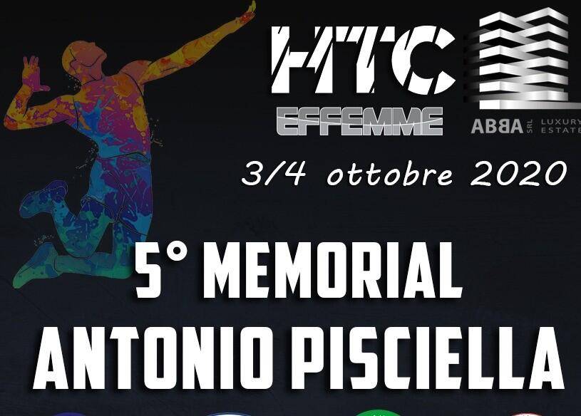 MEMORIAL “ANTONIO PISCIELLA”: IL 3 E IL 4 OTTOBRE AL PALA SANTA MARIA DI PINETO