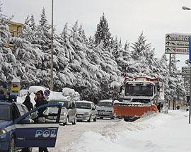 MALTEMPO: L’AQUILA, I DISAGI NEL QUARTIERE DI PILE