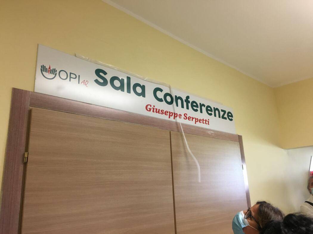 L’AQUILA: INAUGURATA NUOVA SEDE DELL’OPI, SALA CONVEGNI INTITOLATA A INFERMIERE SERPETTI