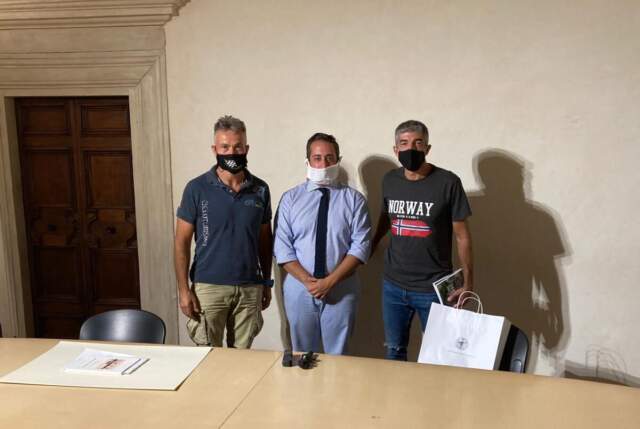 SU DUE RUOTE NELLE TERRE DEL SISMA, PROGETTO DEL CICLISTA PAGNI PRESENTATO ALL’AQUILA