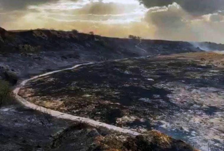 PUNTA ADERCI DEVASTATA DA INCENDIO, PRONTO PDL PER RIPRISTINO