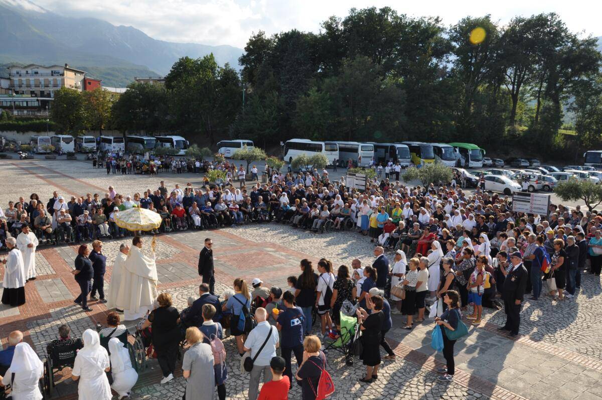 AL SANTUARIO DI SAN GABRIELE IL 39ESIMO PELLEGRINAGGIO REGIONALE UNITALSI