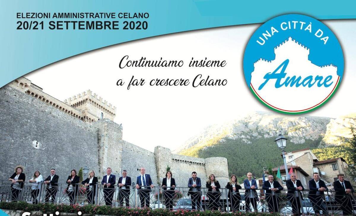 “CONTINUIAMO INSIEME A FAR CRESCERE CELANO”, LISTA “UNA CITTA’ DA AMARE” INCONTRA I CITTADINI