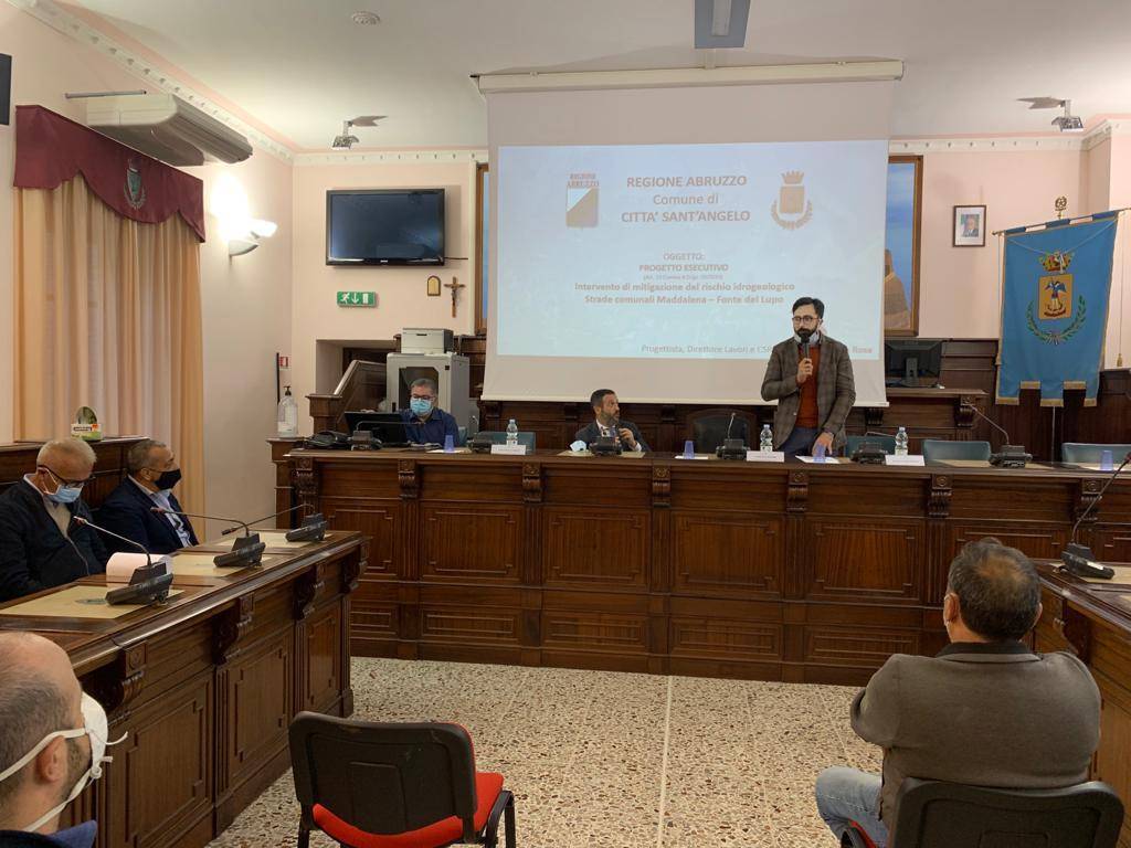 MITIGAZIONE RISCHIO IDROGEOLOGICO A CITTA’ SANT’ANGELO, PRESENTATO PROGETTO FINANZIATO DALLA REGIONE