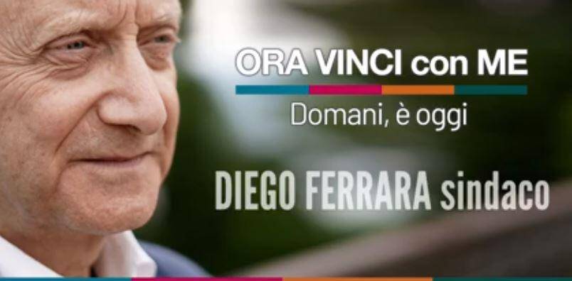 BALLOTTAGGIO CHIETI: STASERA COMIZIO DEL CANDIDATO DIEGO FERRARA, DIRETTA WEB