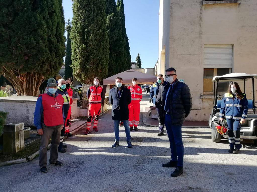 TERAMO: GIUNTA COMUNALE VISITA I CIMITERI DEL TERRITORIO
