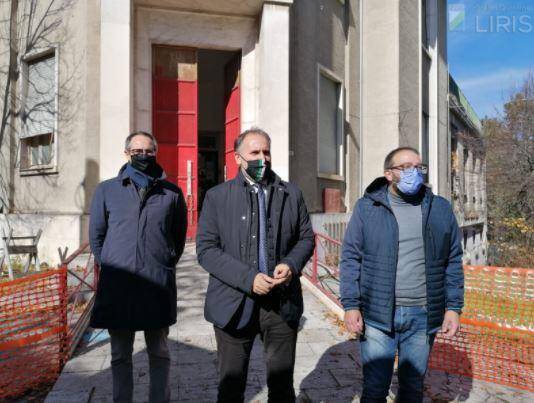 L’AQUILA: EX ASILO DUCA DEGLI ABRUZZI, DI GIOVAMBATTISTA, “DA LIRIS DATI ERRATI”