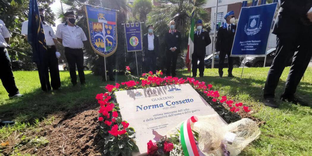 PESCARA: INTITOLATO GIARDINO A NORMA COSSETTO, L’ANPI, “SI RIABILITA PASSATO DI CUI C’E’ POCO DA GLORIARSI”