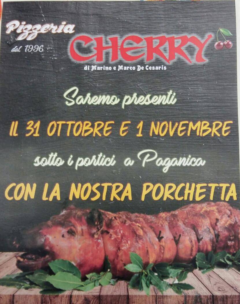 PAGANICA: RESISTERE E’ TRADIZIONE, LA PORCHETTA DEI FRATELLI DE CESARIS SOTTO I PORTICI IL 31 OTTOBRE E IL 1° NOVEMBRE