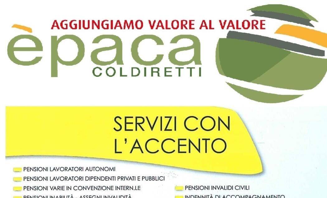 EPACA: COLDIRETTI INAUGURA IL SERVIZIO DI PATRONATO NELLA PARROCCHIA DI PIZZOLI