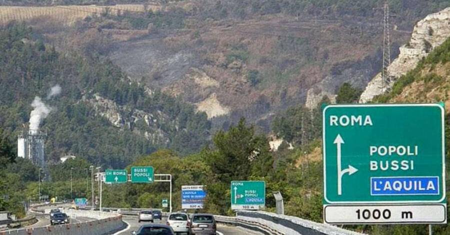 A25: CHIUSURE NOTTURNE SVINCOLO BUSSI-POPOLI