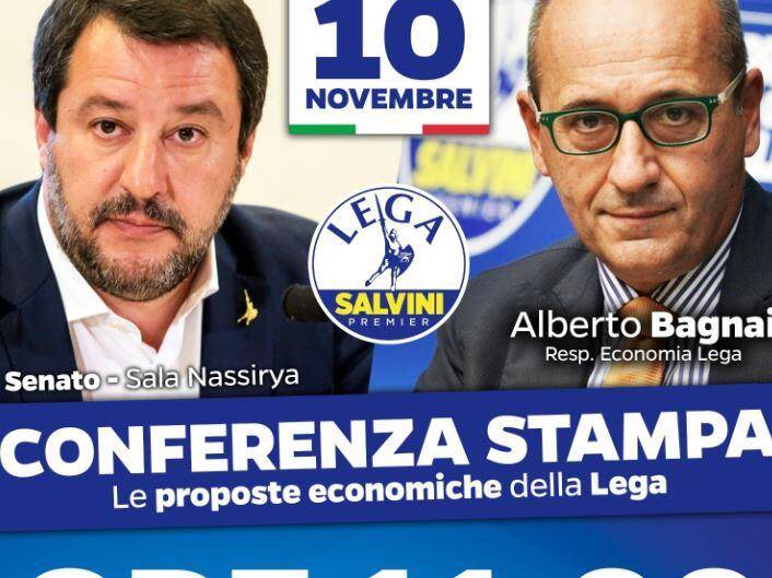 EMERGENZA COVID: LE PROPOSTE ECONOMICHE DI SALVINI E BAGNAI, LA DIRETTA