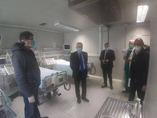 COVID L’AQUILA: POSTI LETTO, INTERVENTI E DRIVE-IN, IL PUNTO DI MARSILIO