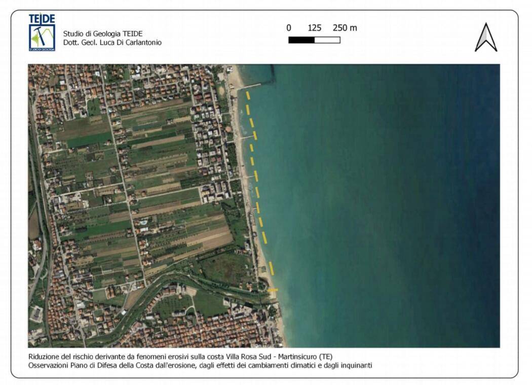 EROSIONE MARTINSICURO: SINDACO, “PIANO DIFESA ASSENTE, VILLA ROSA DIMENTICATA”