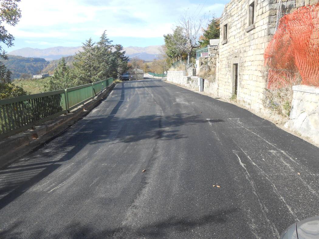 PROVINCIA TERAMO: COMINCIATI LAVORI SULLA PROVINCIALE 42 MONTORIO-CROGNALETO