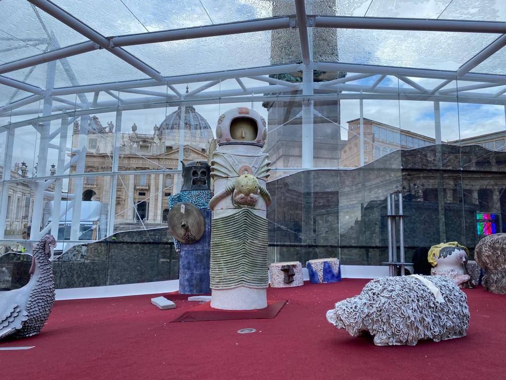 VATICANO: OGGI INAUGURAZIONE PRESEPE DI CASTELLI. PAPA FRANCESCO: “ANCORA DI PIU’ SEGNO DI SPERANZA”