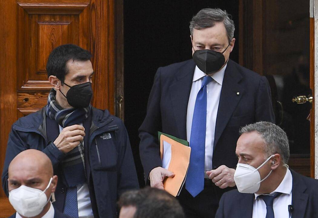 CRISI GOVERNO: PREMIER DRAGHI AL SENATO