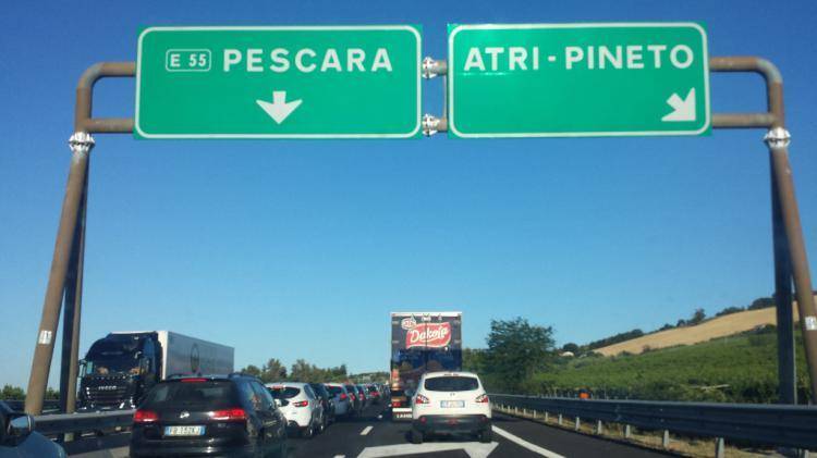 AUTOSTRADA A-14: RIAPERTO TRATTO ATRI-PINETO E ROSETO DEGLI ABRUZZI