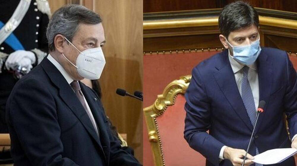 ASTRAZENECA: COLLOQUIO DRAGHI-SPERANZA PRIMA DELLO STOP DELL’AIFA