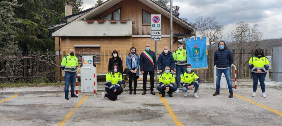 SANTE MARIE, INAUGURATE COLONNINE PER RICARICA DI AUTO, BICI E ALTRI VEICOLI ELETTRICI