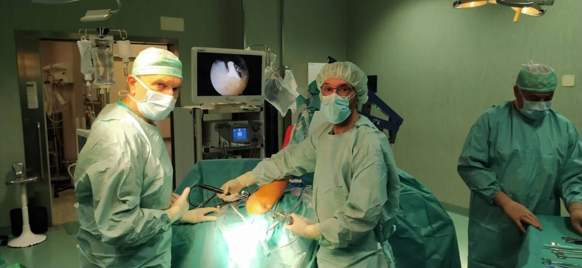 OSPEDALE VASTO,  AL REPARTO DI ORTOPEDIA INTERVENTO INNOVATIVO PER LA RIPARAZIONE DEI TENDINI