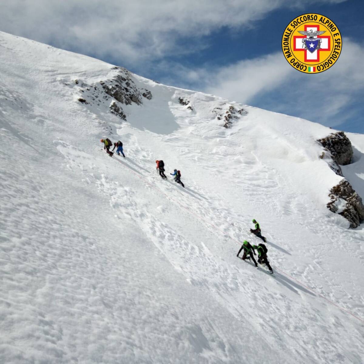 GIORNATA DI ADDESTRAMENTO TRA CNSAS E NONO REGGIMENTO ALPINI